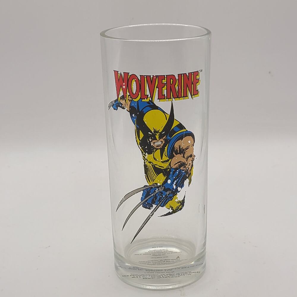 Marvel Comics X-Men Wolverine Glass Tumbler